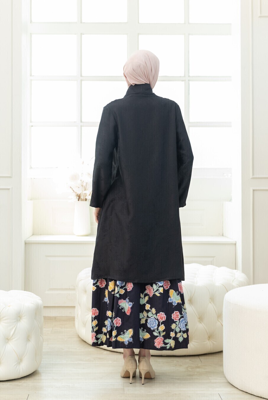 Tunik Kebaya Ayoena Hitam - Image 9
