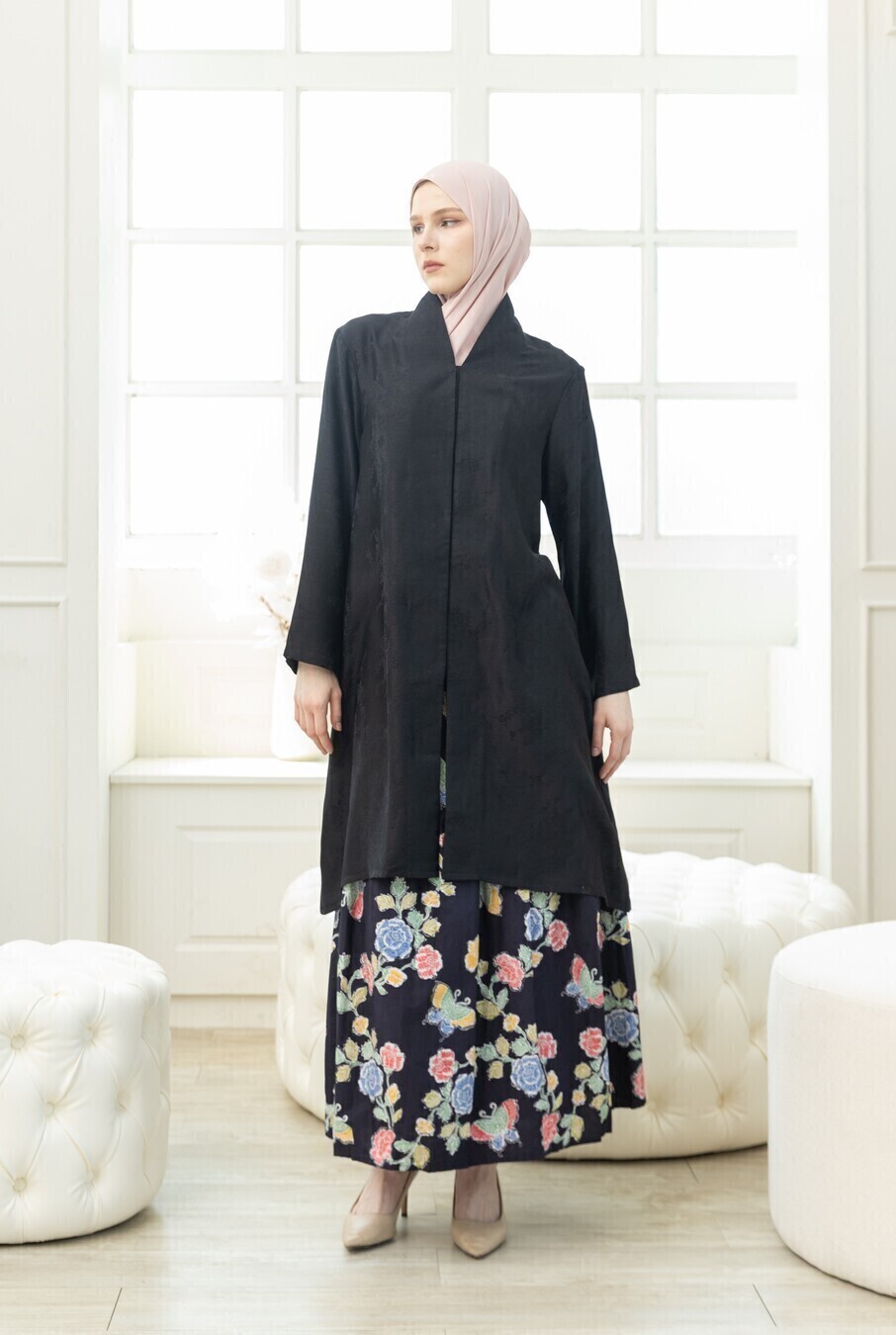 Tunik Kebaya Ayoena Hitam - Image 5
