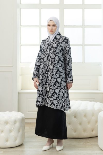 Tunik Kebaya Nareswari Hitam