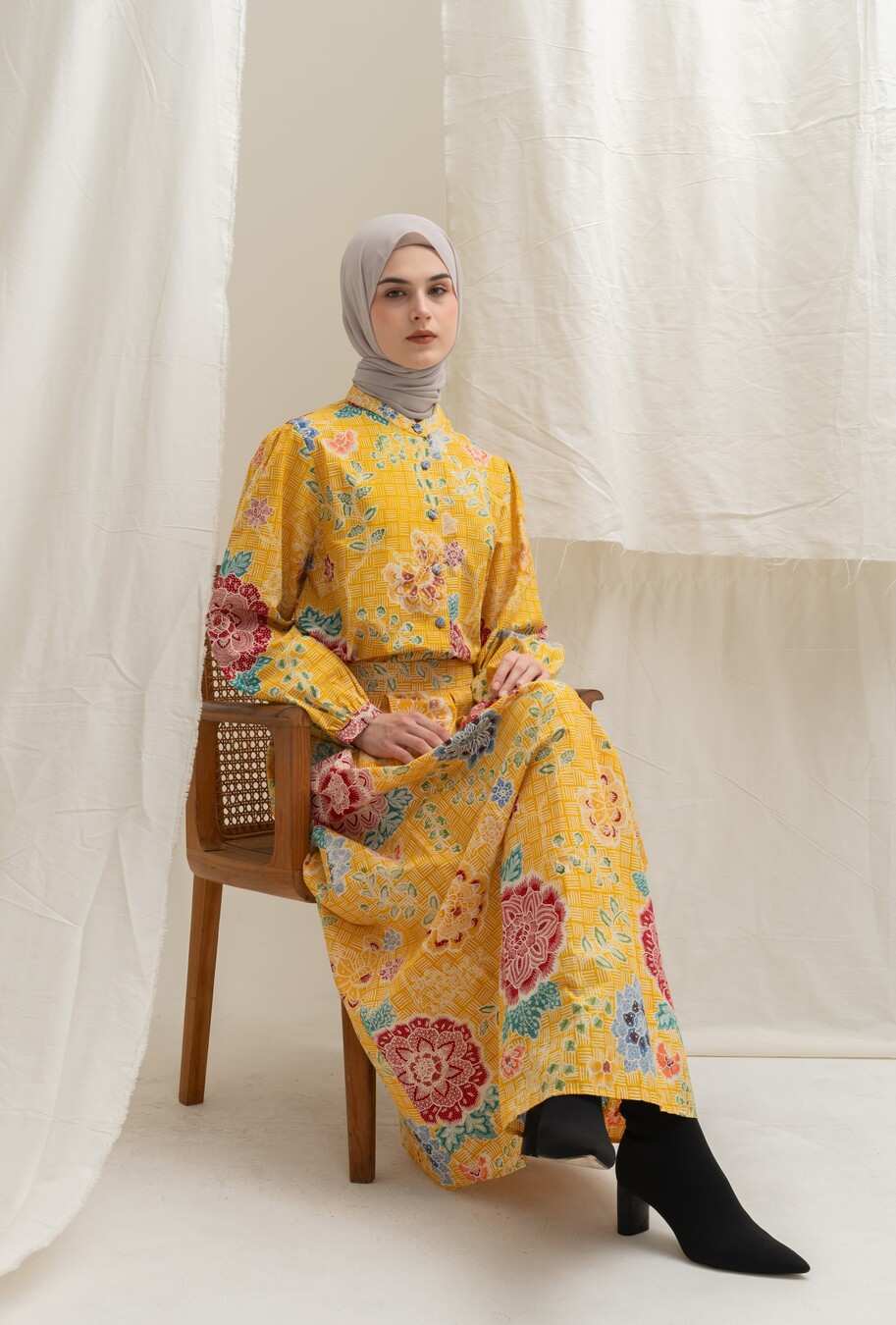 Yeeza Skirt Batari Kuning - Image 3