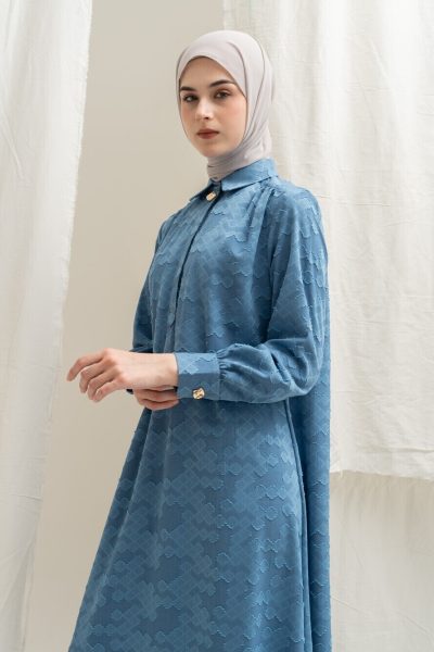 Abaya Afiya Dhia Light Blue