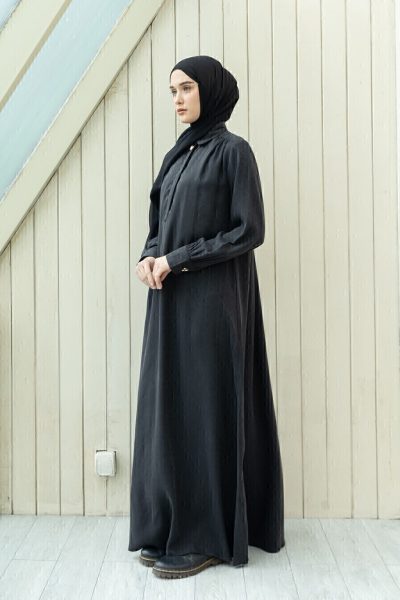 Abaya Afiya Mazza Black Big Size