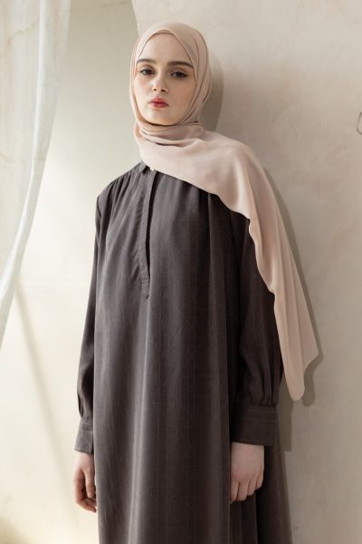 Abaya Afiya Mazza Truffle Big Size
