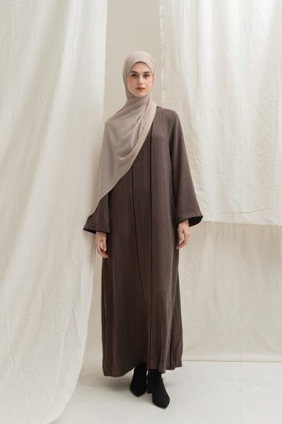 Abaya Humaira Mazza Truffle Big Size