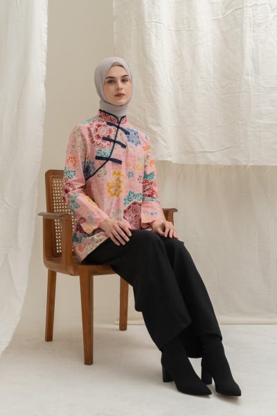 Blus Ghaya Batari Pink Big Size
