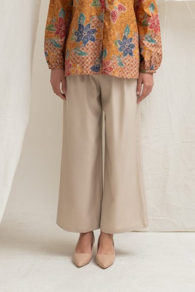 Wide Pants Alma Oat Beige