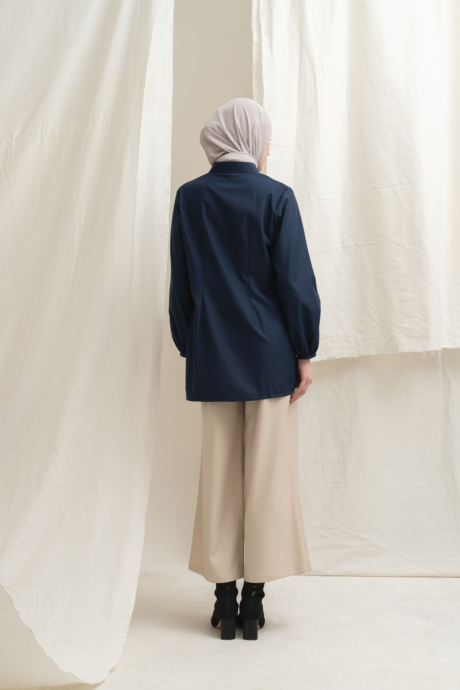 Wide Pants Alma Oat Beige - Image 2