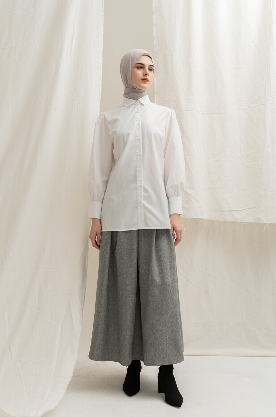 Yeeza Skirt Rissa Grey - Image 4