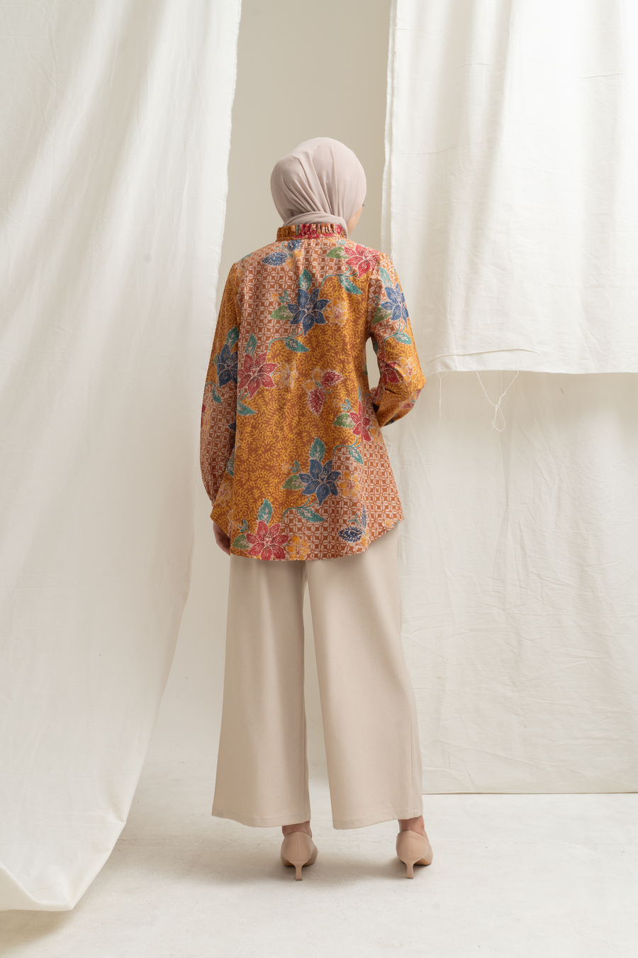 Blus Dayna Ruffle Wening - Image 7