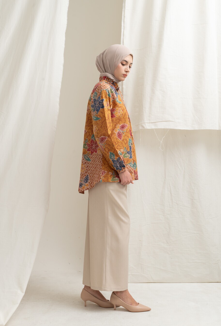 Blus Dayna Ruffle Wening - Image 8
