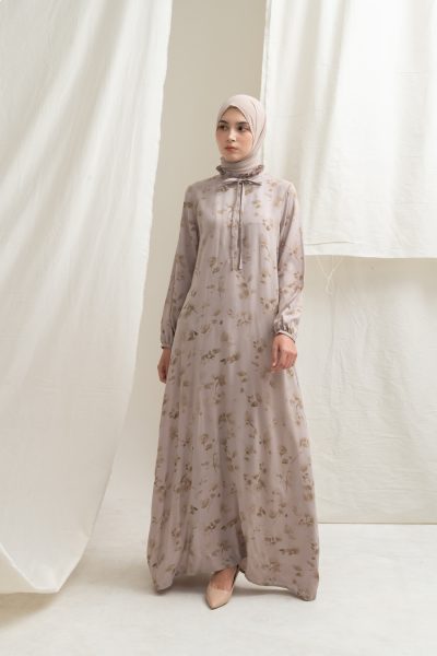 Gamis Dayna Ruffle Floria Cream