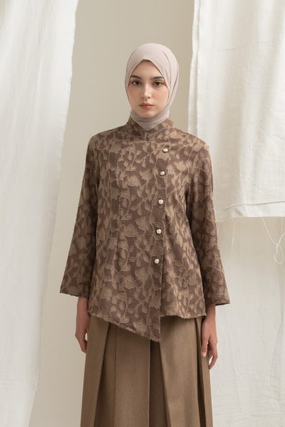 Kebaya Janggan Xavia Choco Big Size