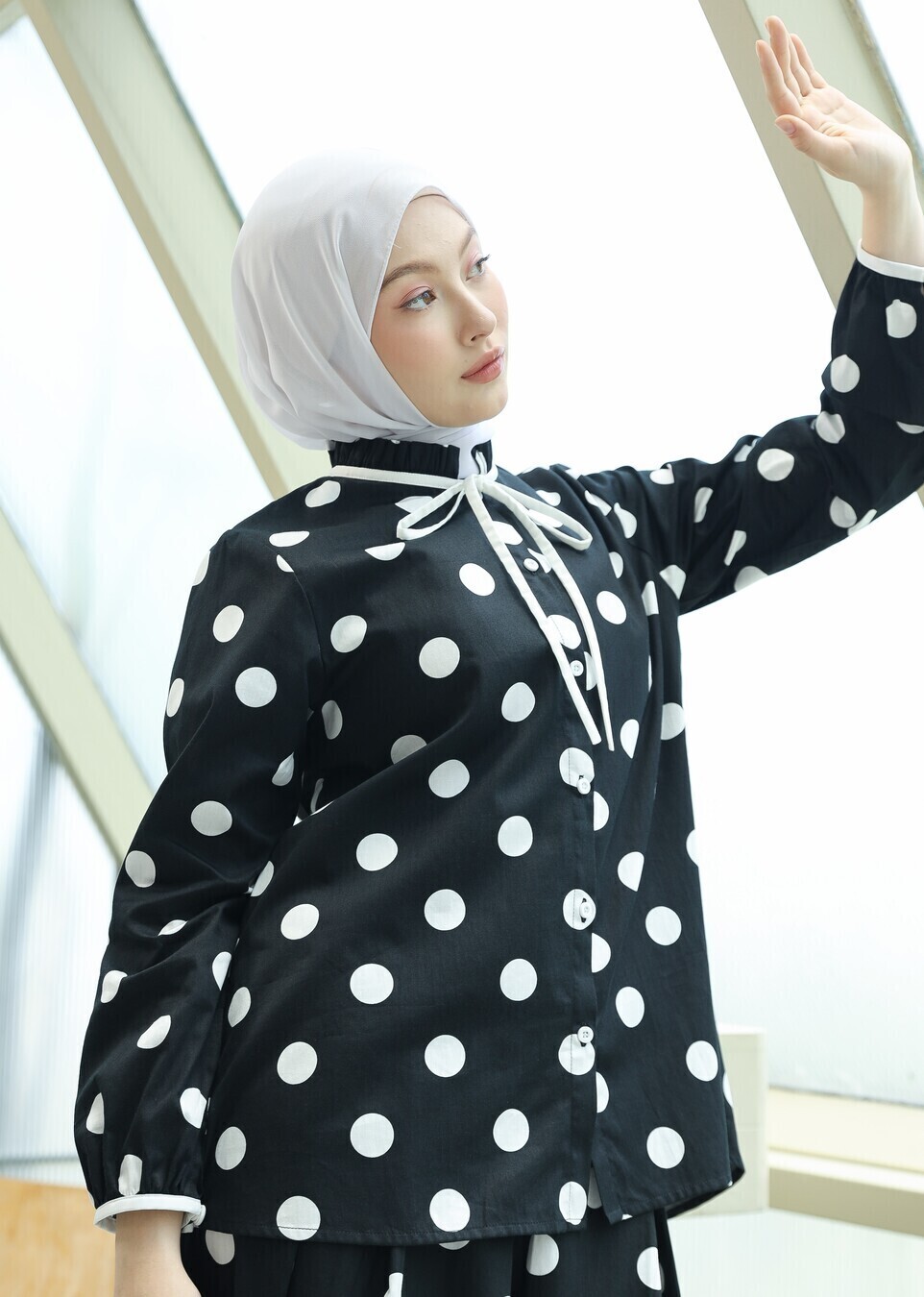 Blus Dayna Thiya Black Big Size - Image 6