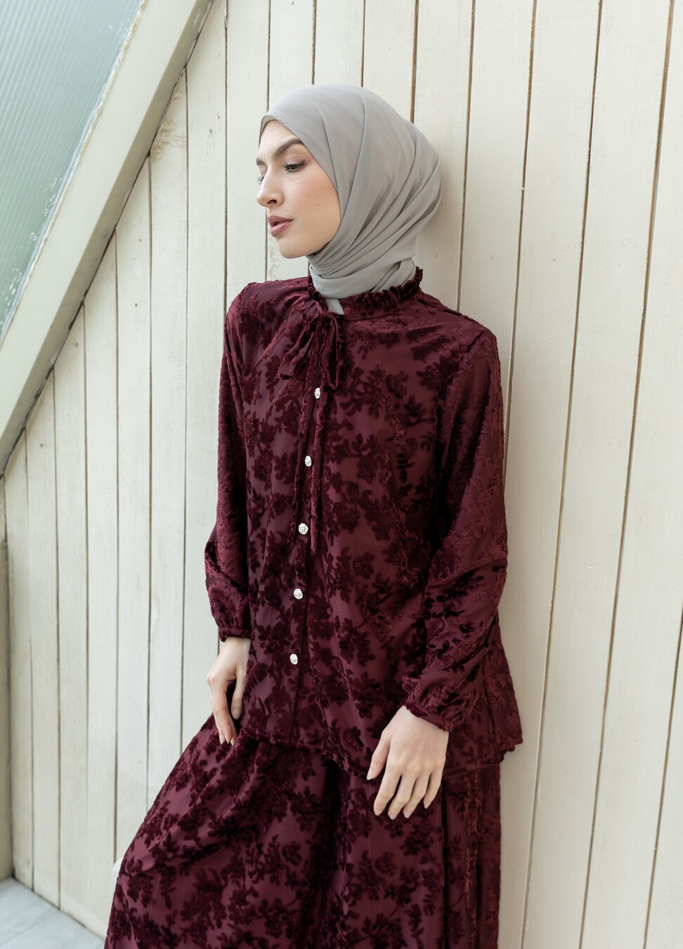 Blus Dayna Ruffle Hanna Marun - Image 10