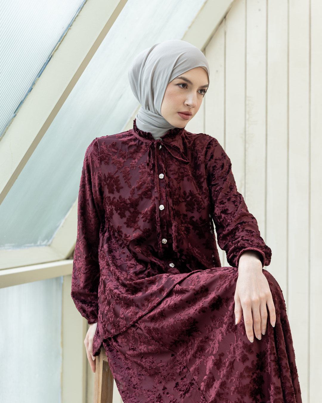 Blus Dayna Ruffle Hanna Marun