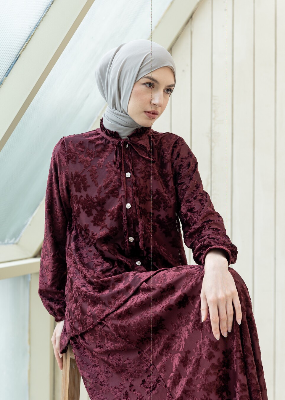 Blus Dayna Ruffle Hanna Marun - Image 8