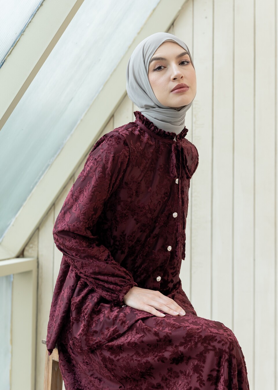 Blus Dayna Ruffle Hanna Marun - Image 7