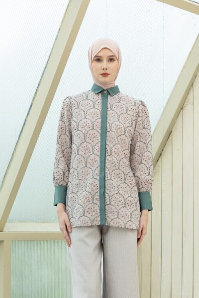 Blus Velya Mella Latte