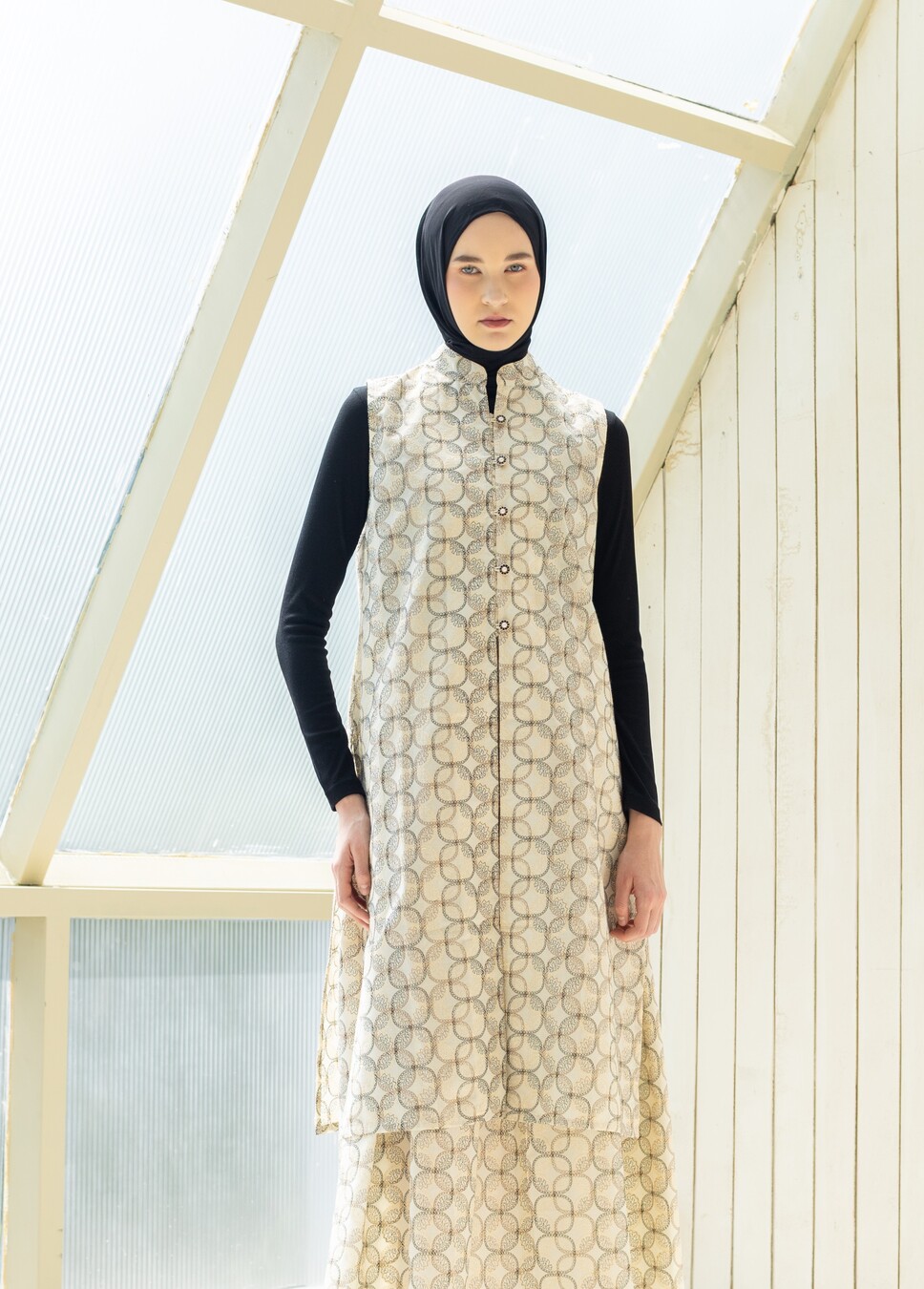 Long Outer Syana Beige