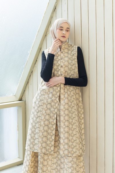 Long Outer Syana Latte Big Size