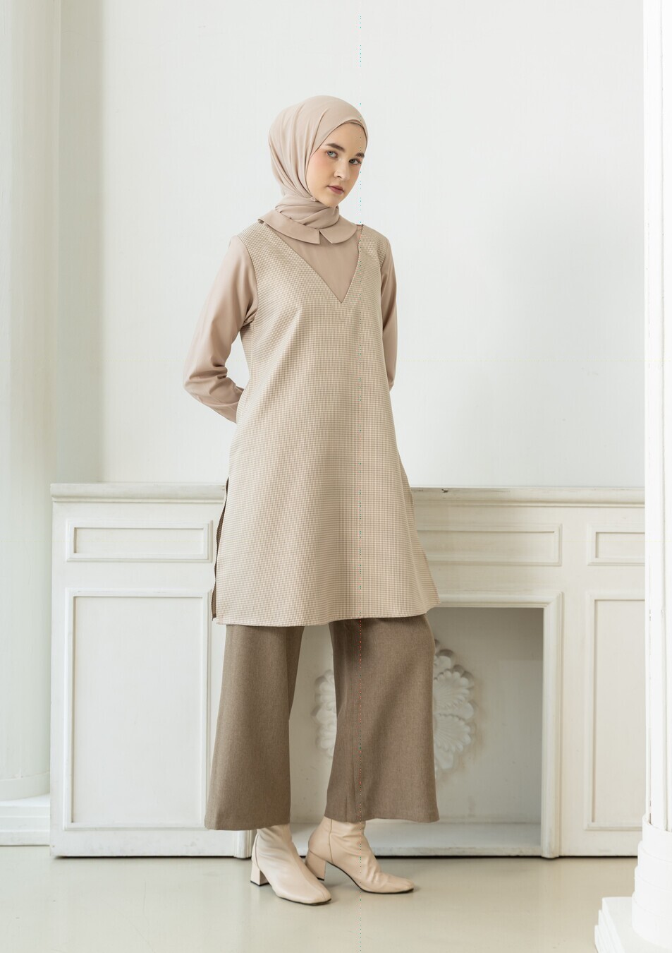 Tunik Asha Wima Latte - Image 9