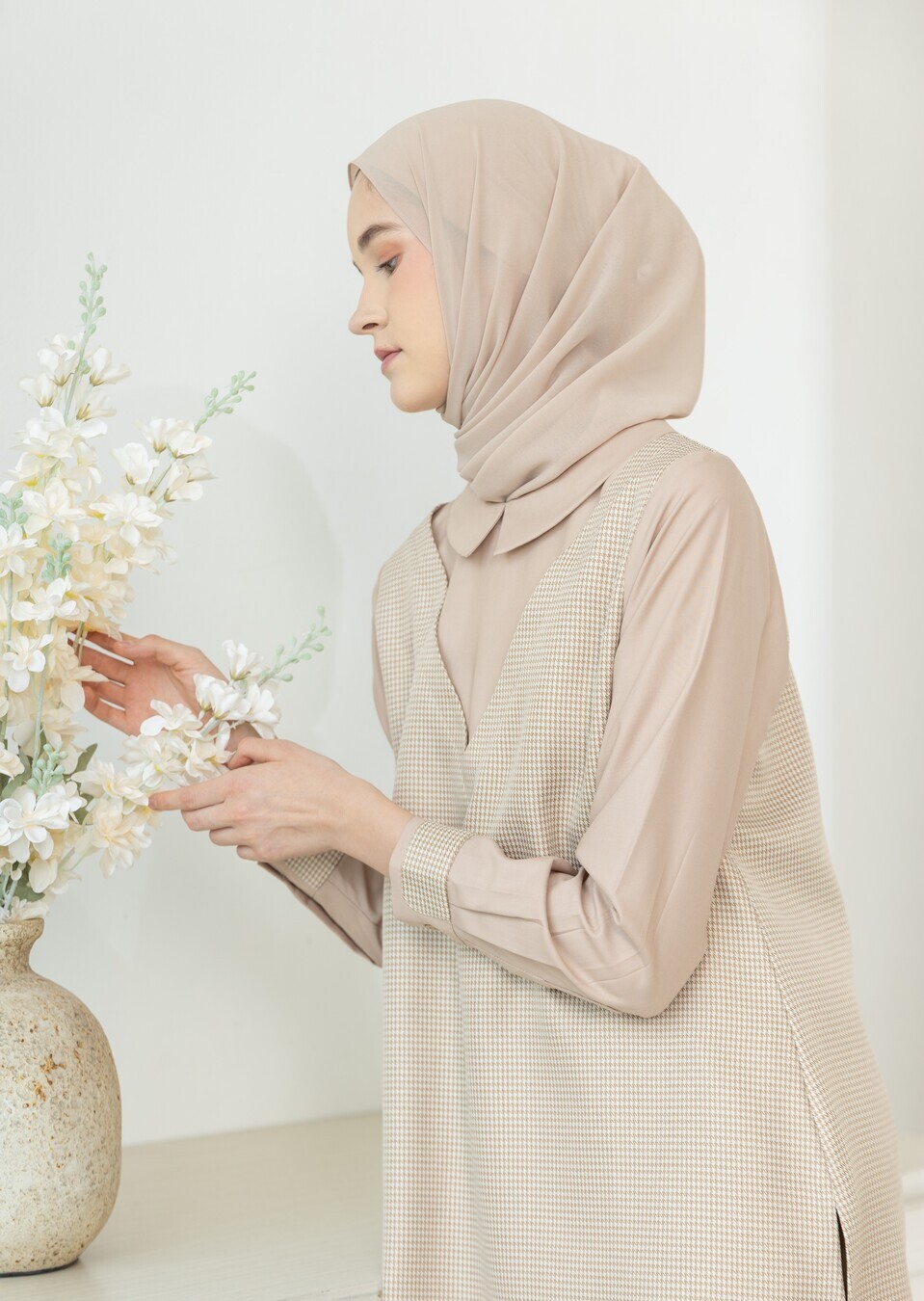 Tunik Asha Wima Latte - Image 2